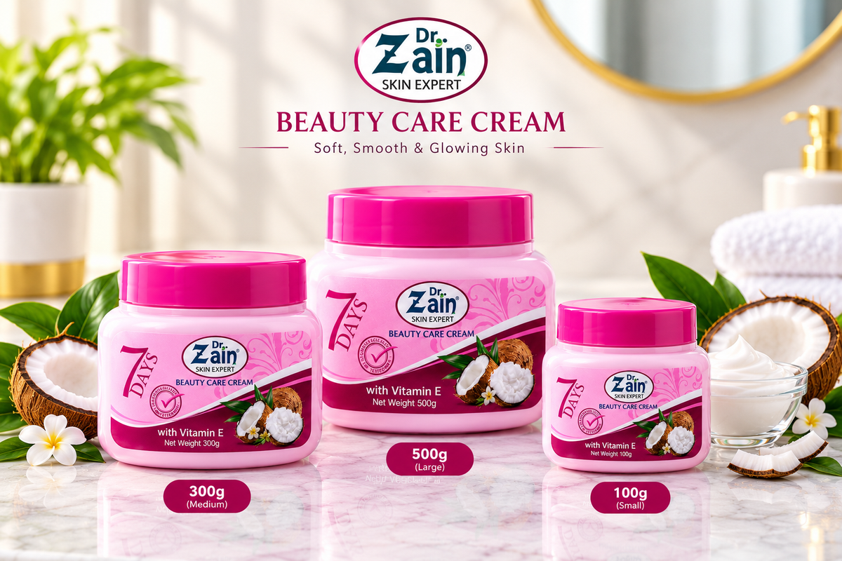 Dr. Zain 7 Days Beauty Care Cream – With Vitamin E