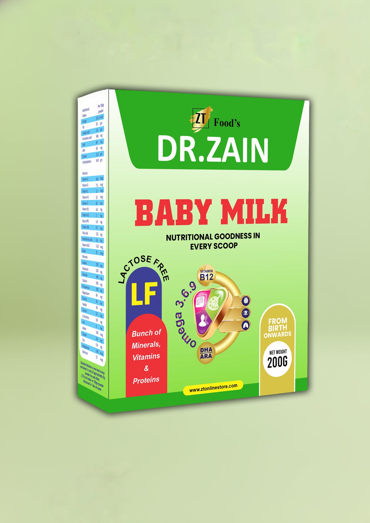 Zain Rwp Z Dr. Zain LF – ZT Cosmetic & Foods