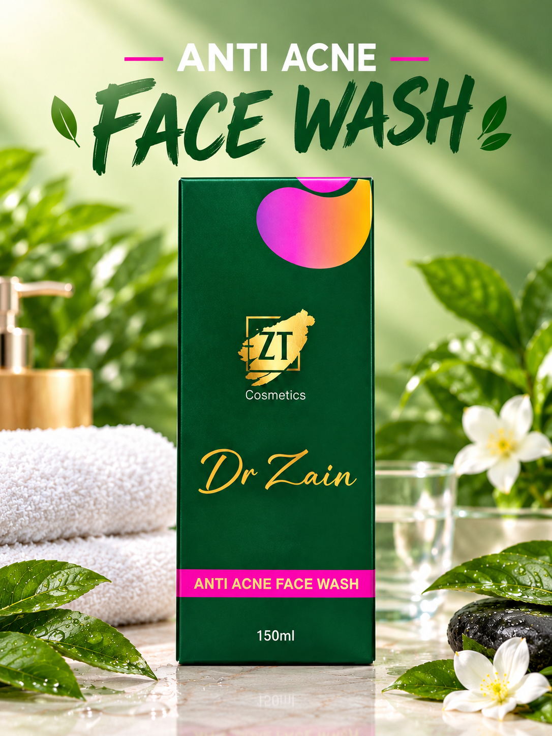 Dr Zain Anti Acne Face Wash – 150ml